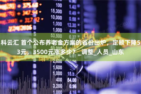 科云汇 首个公布养老金方案的省份出炉，定额下降53元，3500元涨多少？_调整_人员_山东